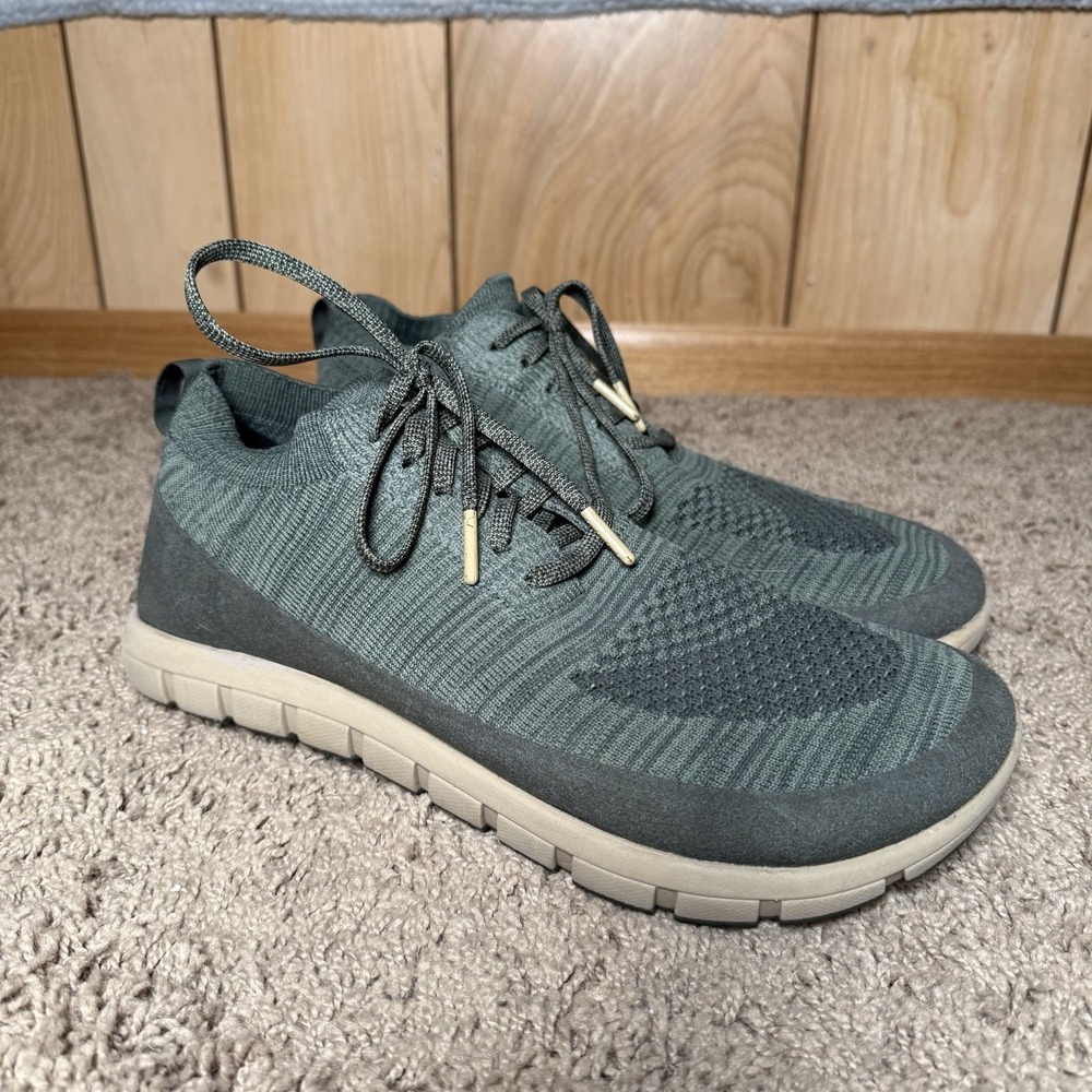 Altra Vali Knit Shoes Mens Size 11.5 Green Walking Athletic Sneakers AFM1884A-3